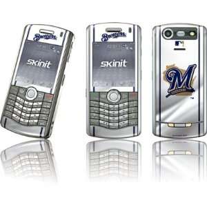  Milwaukee Brewers Home Jersey skin for BlackBerry Pearl 