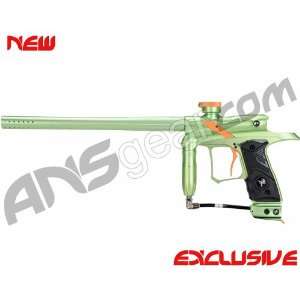 Dangerous Power G4 Paintball Gun Neon Series   Green/Orange  