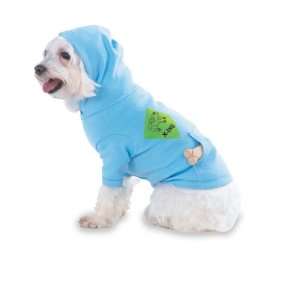 FROG CROSSING Hooded (Hoody) T Shirt with pocket for your Dog or Cat 