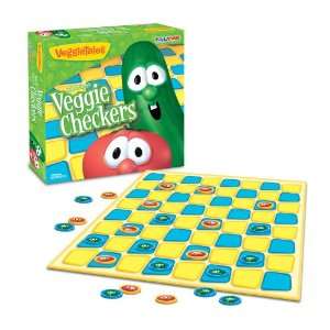  VeggieTales Veggie Checkers Board Game Toys & Games
