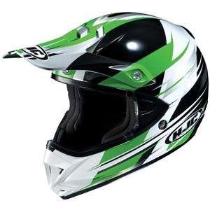  HJC CL X5 Sapien Helmet   Large/Green Automotive