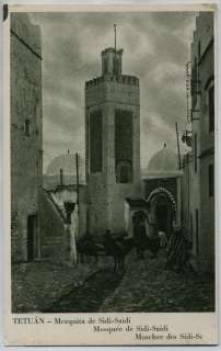 VINT.1920s pictorialist MOROCCO Tetuan*Sidi Saidi mosqu  