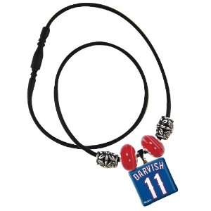  MLB Texas Rangers Darvish Life Tiles Necklace with Beads 