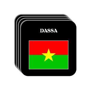  Burkina Faso   DASSA Set of 4 Mini Mousepad Coasters 