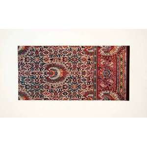  1910 Color Print Shah Abbas Device Carpet Oriental Rug 