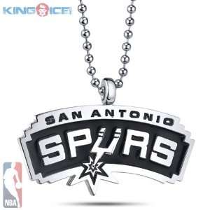  Official NBA San Antonio Spurs Medallion Necklace Jewelry