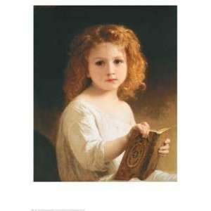  Story Book William Adolphe Bouguereau. 18.50 inches by 22 