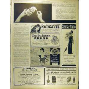   1911 Advert Odol Hygiene Arrar Samaritaine Costume