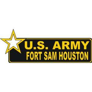  United States Army Fort Sam Houston Bumper Sticker Decal 6 