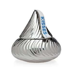  Hersheys Kisses Cookie Jar   Looks LIke a Giant Silver 
