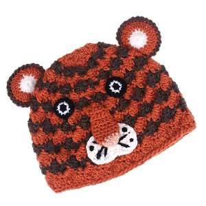  Tiger Beanie Knit Hat for Kids 