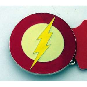  Officially Licensed Flash Dc Comic Logo Oval Shape Belt 