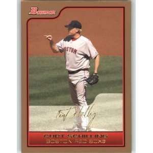  2006 Bowman Gold #10 Curt Schilling   Boston Red Sox 