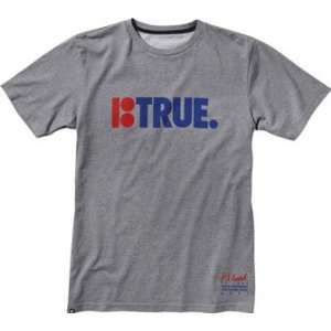  Plan B T Shirt True [Large] Heather Grey Sports 