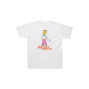    SPK Wear   Simpsons T Shirt Rocket Scientist (L) Toys & Games