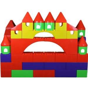  Huge Building Castle Blocks 73 Pcs (Biggest Toy Blocks in 