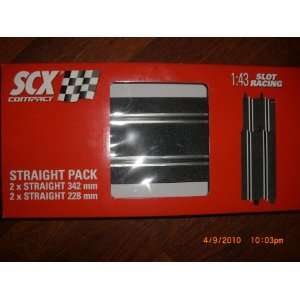  SCX Straight Track Pack 143 Toys & Games