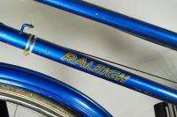 Vintage 1973 Raleigh Sports Ladies bicycle bike tourist blue fenders 