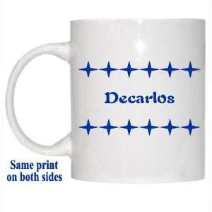  Personalized Name Gift   Decarlos Mug 