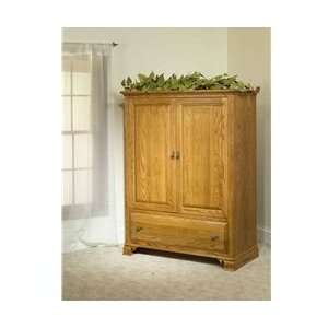  Amish Traditional Sleigh Armoire
