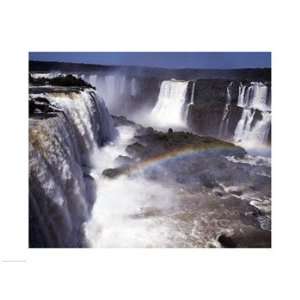   , Iguacu River, Parana, Brazil Poster (24.00 x 18.00)