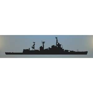  Military Ship Made of Vinyl 12 X 54 Decorate Your Man Cave with My 