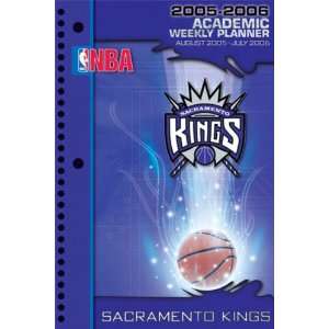  Sacramento Kings 2006 Weekly Assignment Planner Sports 