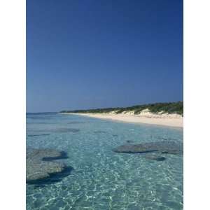  Empty Beach on One of the Exuma Islands in the Bahamas 