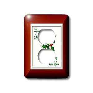 Vintage Christmas Designs   Christmas Holly Merry Christmas Happy New 