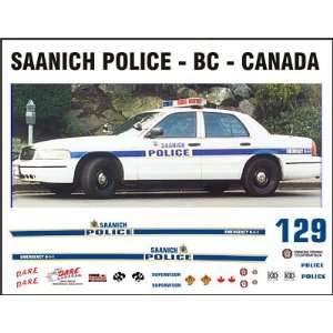  BILL BOZO SAANICH, BC CANADA POLICE DECALS