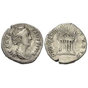   138   Early 141, Wife of Antoninus Pius; Silver Denarius Toys & Games