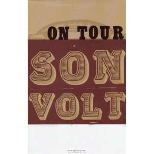  Son Volt Tour Blank Concert Poster