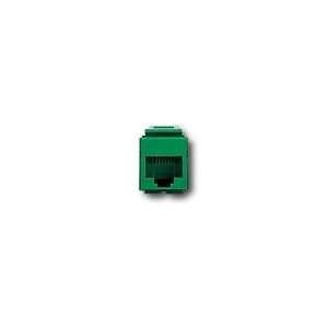  Leviton 41108 RV5 QuickPort Snap In Cat. 5 Jack, Green 