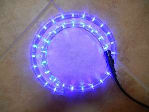 12V LED Rope Lights   BLUE Lighting  