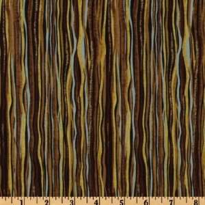  44 Wide Dejà Vu Stripe Olive Fabric By The Yard Arts 