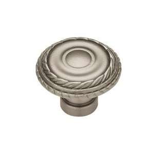   PN1340 AP C, Knob, Length 1 3/8, Pewter, Rustique