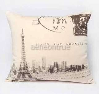   Stamp retro style Decorative pillow cover / cushion case 18  