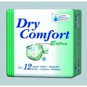  Dry Comfort Extra Briefs Size   Large Health & Personal 
