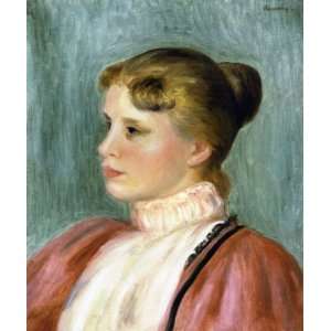   of a Woman Pierre Auguste Renoir Hand Painted