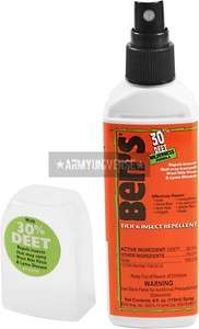Bens Military Tick & Insect 30% Deet Tactical Repellent Spray Pump 
