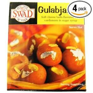 Swad Gulab Jamun, 35.4000 Ounce (Pack of 4)  Grocery 