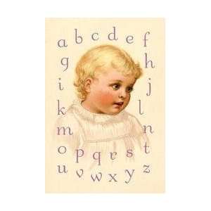  Blondies Alphabet 24x36 Giclee