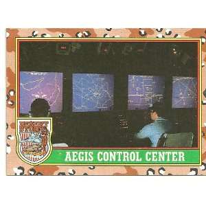  Desert Storm AEGIS CONTROL CENTER Card #67 Everything 
