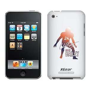  Champ Bailey Silhouette on iPod Touch 4G XGear Shell Case 