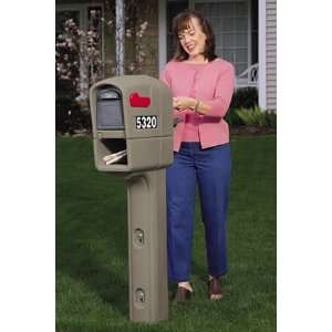    The MailMaster Trimline Plus Mailbox (Stone Gray) 