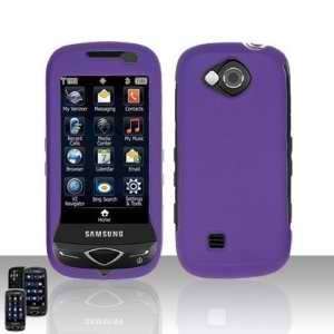   U820 Rubberized Purple Premium Snap On Phone Protector Hard Cover Case