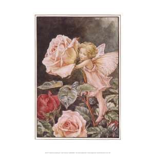  Rose Fairy by Cicely Mary Barker 12x16