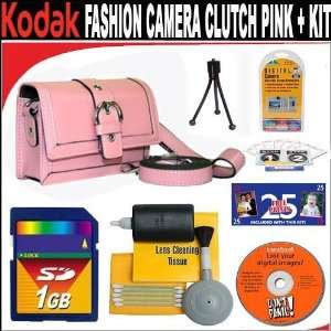  Kodak Fashion Camera Clutch  Pink(8807190) + Deluxe DB 