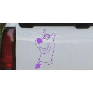 Purple 26in X 14.2in    Scooby Doo Cartoons Car Window Wall Laptop 