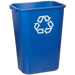 Quart Medium Deskside Recycling Container with Universal Recycle 